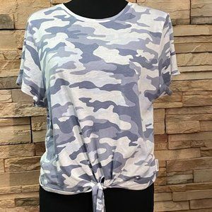 CALVIN KLEIN JEANS Camouflage Crop Top  Women's M